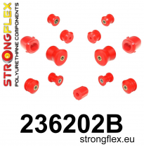 SILENTBLOCK Volvo 900 Series (90-98) 940 (90-98) KIT DE BUJES DE SUSPENSIÓN TRASERA STRONGFLEX