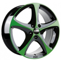 Llanta Cms C12 Individual 8,0x18 Et45 5x114,3 Green-Black 67.1r
