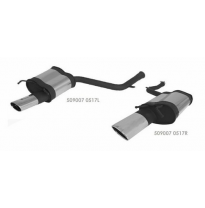 Escape - Tubo Escape Remus 509107 0517r Mercedes C-Class W204 Facelift Sedan C230 2.5l 150 Kw Año: 2010_