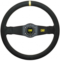 VOLANTE OMP RALLY ANTE 350MM NEGRO 2 BRAZOS