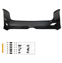 Protector de capó Oneway apto para Fiat Doblo 2.ª generación 2010-2015 - Negro brillante