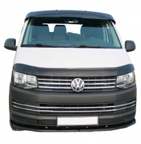 Protector de capó Oneway compatible con Volkswagen Transporter T6/T6.1 2015-2022 - Negro brillante