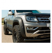 Pasos de rueda Oneway aptos para Volkswagen Amarok MK1 Facelift 2016-2022 - Negro mate