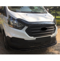 Spoiler delantero Oneway apto para Ford Transit Custom MK1 Facelift 2018-2023 - Negro brillante