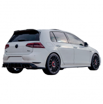 Difusores laterales traseros Oneway compatibles con Volkswagen Golf VII HB R 2013-2016 - Versión 3 - Negro brillante