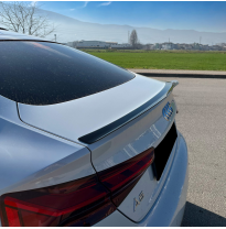 Alerón de maletero Oneway apto para Audi A5 S-Line F5 Sportback 2016-2019 y Facelift 2019 - Negro brillante