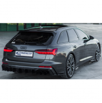 Alerón de maletero Oneway apto para Audi A6 S-Line/S6 C8 Avant 2018- - Negro brillante