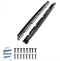 Faldones laterales Oneway Set compatibles con Cupra Ateca MK1 2018- - Negro brillante