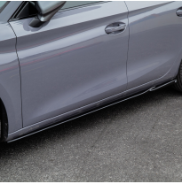 Faldones laterales Oneway Set aptos para Seat Leon IV HB/ST FR y Cupra Leon HB/ST 2020- - Negro brillante