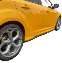 Faldones laterales Oneway Set aptos para Ford Focus ST MK3 HB/Kombi 2010-2018 - Negro brillante