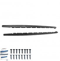 Faldones laterales Oneway Set aptos para BMW Serie 1 F40 M-Pack/M135i 2019- - Negro brillante