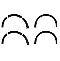 Embellecedores de paso de rueda Oneway Set compatibles con Volkswagen Transporter T6 2015-2019 (distancia entre ejes corta) - Ne