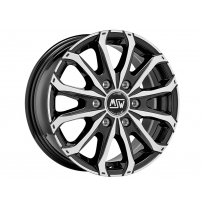 LLANTA MSW 48 VAN 6H 6,5x16 ET 62 6x130 MSW GLOSS BLACK FULL POLISHED