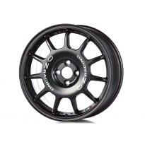 LLANTA LEGGENDA 7x17 ET 30 4x100 OZ RACING MATT BLACK WHITE LETTERING