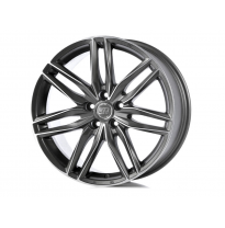 LLANTA MSW 24 7,5x16 ET 48 5x112 MSW MATT GUN METAL FULL POLISHED (MGMFP)