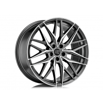 LLANTA MSW 50 8x18 ET 35 5x112 MSW MATT GUN METAL FULL POLISHED (MGMFP)