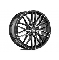 LLANTA MSW 72 7x17 ET 29 5x120 MSW GLOSS BLACK FULL POLISHED