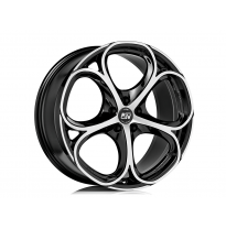 LLANTA MSW 82 8x18 ET 30 5x110 MSW GLOSS BLACK FULL POLISHED