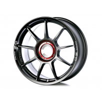 LLANTA CHALLENGE HLTCL 12x18 ET 48 15x130 OZ RACING MATT BLACK WHITE LETTERING