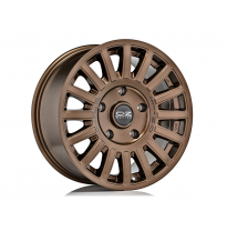 LLANTA RALLY RAID 8,5x18 ET0 6x139,7 OZ RACING GLOSS BRONZE BLACK LETTERING