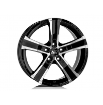 LLANTA SAHARA 5 8x18 ET 35 5x150 OZ GLOSS BLACK FULL POLISHED