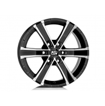 LLANTA SAHARA 6 8x17 ET 30 6x114,3 OZ GLOSS BLACK FULL POLISHED