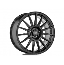 LLANTA SUPERTURISMO DAKAR 9,5x21 ET 47 5x120 OZ RACING MATT BLACK SILVER LETTERING
