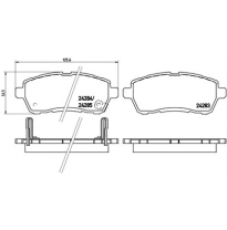 Pastillas de freno PBS PROTRACK DELANTERAS FORD Fiesta Van (6) 1.6 TDCi 16V KW:66 Año: 2008 &gt;
