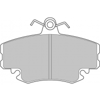 Pastillas de freno PBS PRORACE DELANTERAS PEUGEOT 223 II (20A/C) 1.9 GTI Cat KW:75 Año: 1907 &gt; 1994