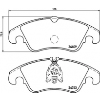 Pastillas De Freno Pbs Prorace Delanteras Audi A5 (8t3) S5 Quattro Kw:260 Año: 2007 &gt;