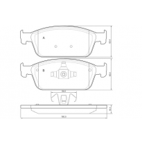Pastillas de freno PBS PRORACE DELANTERAS SAAB 93 Estate 1.8 t KW:120 Año: 2005 &gt;