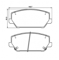 Pastillas de freno PBS PRORACE DELANTERAS HYUNDAI i30 (PDE, PD) 2.0 N KW:184 Año: 2017 &gt;
