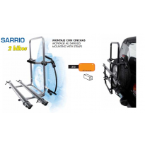 PORTA BICIS RUEDA 4X4 SARRIO x 2 BICIS
