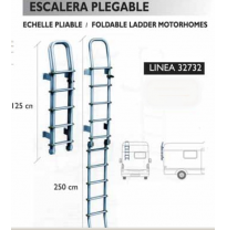 ESCALERA PLEGABLE ALUMINIO AUTOCARAVANAS 125-250 CMS