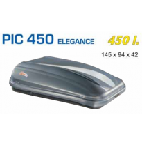 COFRE DE TECHO PICOYA 450 LITROS COLOR GRIS 145X94X42