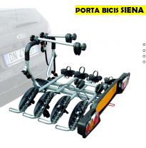PORTA BICIS SIENA 4 BICIS RECLINABLE ACERO MONTAJE CON TORNILLO