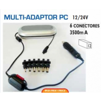 MULTI-ADAPTADOR PC 12V.-6 CONECTORES