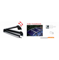 PORTA SKI EXTENSIBLE 6 SKIES ./4 SNOWBOARD EXTENSIBLE ALUMINIO