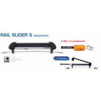 PORTASKIS 6 SKIES ./4 SNOWBOARD EXTENSIBLE ALUMINIO