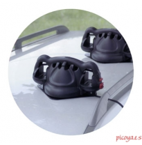 PORTA SKIS MAGNÉTICOS 2 SKIES.+BASTONES