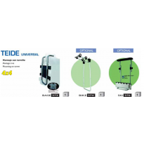 PORTA SKIS RUEDA PARA BASE TEIDE 5 SKIES/SNOWS 4X4 BASE INCLUIDA
