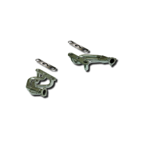 Colector De Escape Tubular Inoxidable / Porsche 911 Carrera 996 98-01 Rc Racing