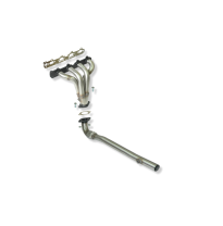 Colector De Escape Tubular Inoxidable / Opel Astra G 2.2i 16v Coupe 10/00- Rc Racing