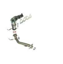 Colector De Escape Tubular Inoxidable / Peugeot 207 / Citroën C2 1.4i 16v 07- Rc Racing