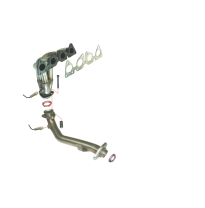 Colector De Escape Tubular Inoxidable / Peugeot 207 / Citroën C2 1.4i 16v 07- Rc Racing