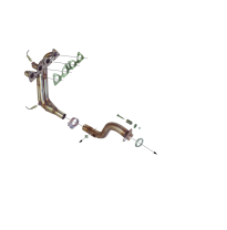 Colector De Escape Tubular Inoxidable / Citroën C4 1.6i 16v 5 Puertas 04- Rc Racing