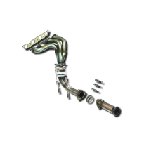 Colector De Escape Tubular Inoxidable / Renault 19 1.8i 16v 89-92 Rc Racing