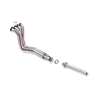 Colector De Escape Tubular Inoxidable / Volkswagen Golf I 1.6i 16v 81-84 Rc Racing