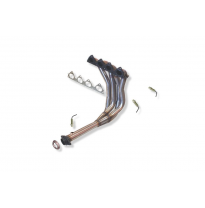 Colector De Escape Tubular Inoxidable / Honda Civic Crx / Honda Civic Del Sol / Honda Civic 1.6i 16v Vtec 92- Rc Racing