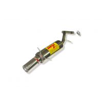 Escape Trasero Inoxidable / Renault Megane 1.6i 8v Porton Trasero 95- Rc Racing